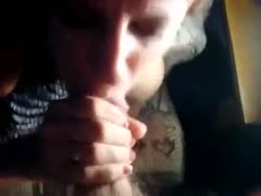 My woman is the one who can suck the jizz off of my dick.